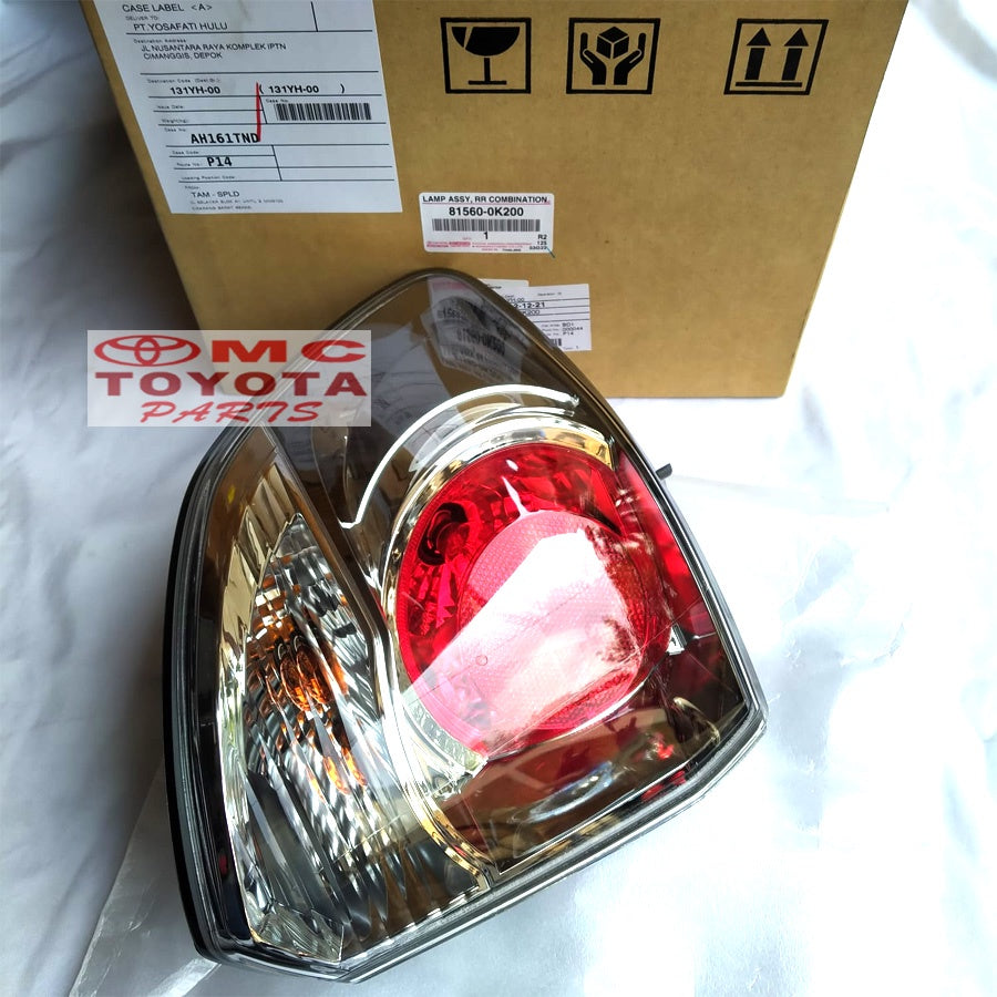 Lampu Stop Lamp Belakang Kanan Kiri Fortuner VNT 2012-2015 81550-0K190 81560-0K200
