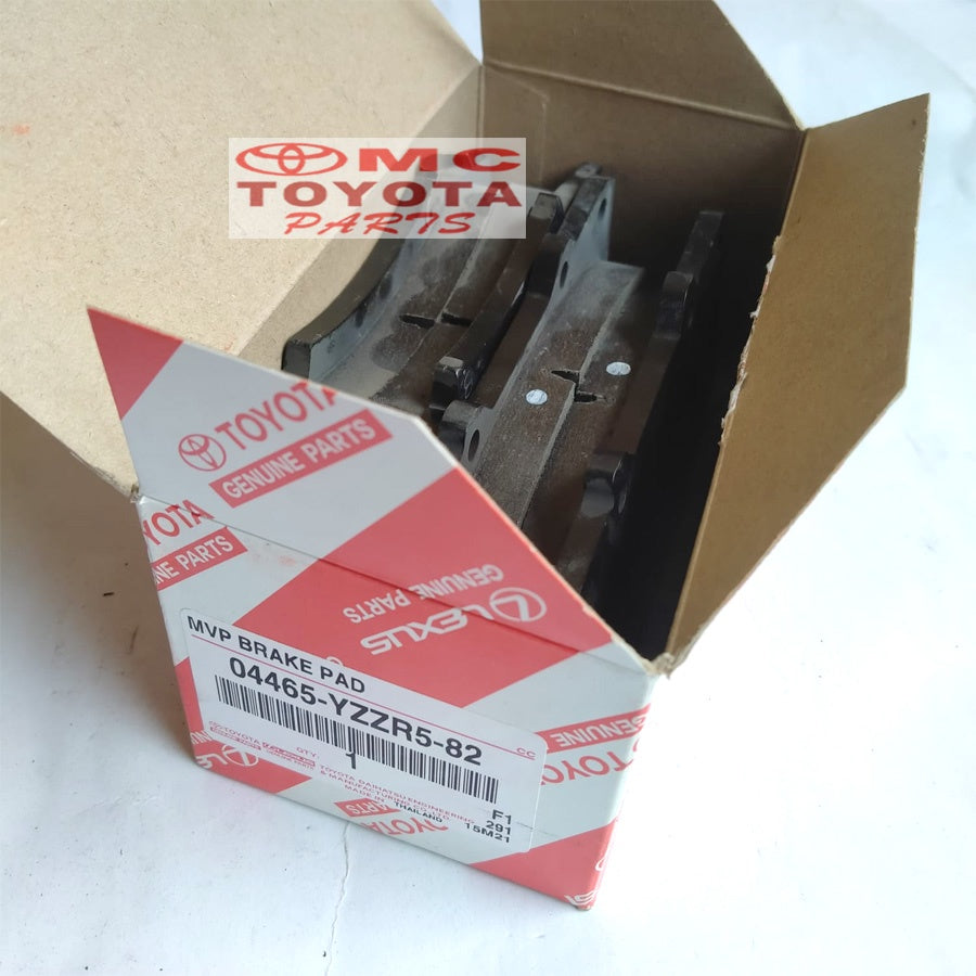 Brake Pad Kampas Rem Depan Hilux Fortuner 2012-2015 04465-YZZR5-82 04465-YZZT4-82