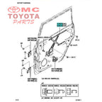 Regulator Power Window / Pintu Belakang Kiri Avanza Xenia Old 69804-BZ010