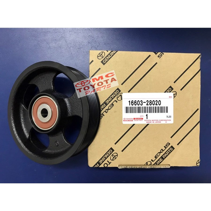 Pulley Idler New Alphard Vellfire ANH20 Estima Rav4 2400CC Original Toyota 16603-28020