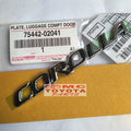 Emblem Logo Toyota Corolla Altis 75442-02041