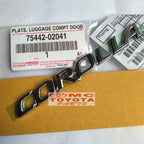 Emblem Logo Toyota Corolla Altis 75442-02041