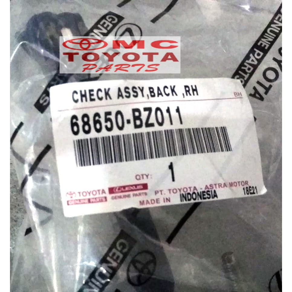 Stopper Check Door Pintu Bagasi Rush Terios 68650-BZ011