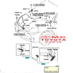 Pengunci Kap Mesin / Lock Assy Hood Toyota Yaris 53510-0D151