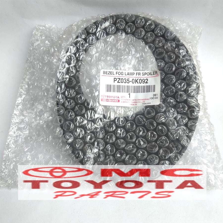 Cover Foglamp  Ring Bezel Fog lamp Fortuner TRD VNT 2012-2015 Depan Kanan Kiri PZ035-0K091 PZ035-0K092