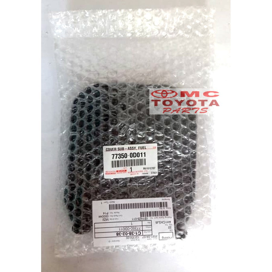 Plat Tutup / Cover Tangki Bensin Vios Limo Old Gen1 77350-0D011