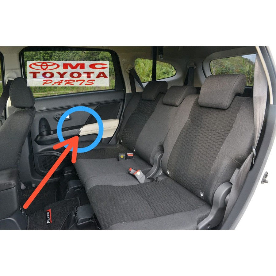 Tutup Arm Rest Pintu Tengah Kanan Rush Terios New 74225-BZ020