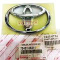 Emblem Logo Toyota Pintu Belakang Bagasi Innova 75431-0K011