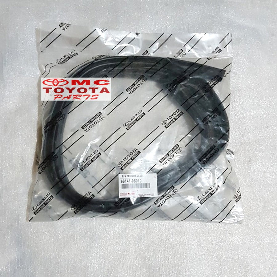 Karet Channel (Kaca) Pintu Depan Kijang Kapsul 7K 68141-0B010