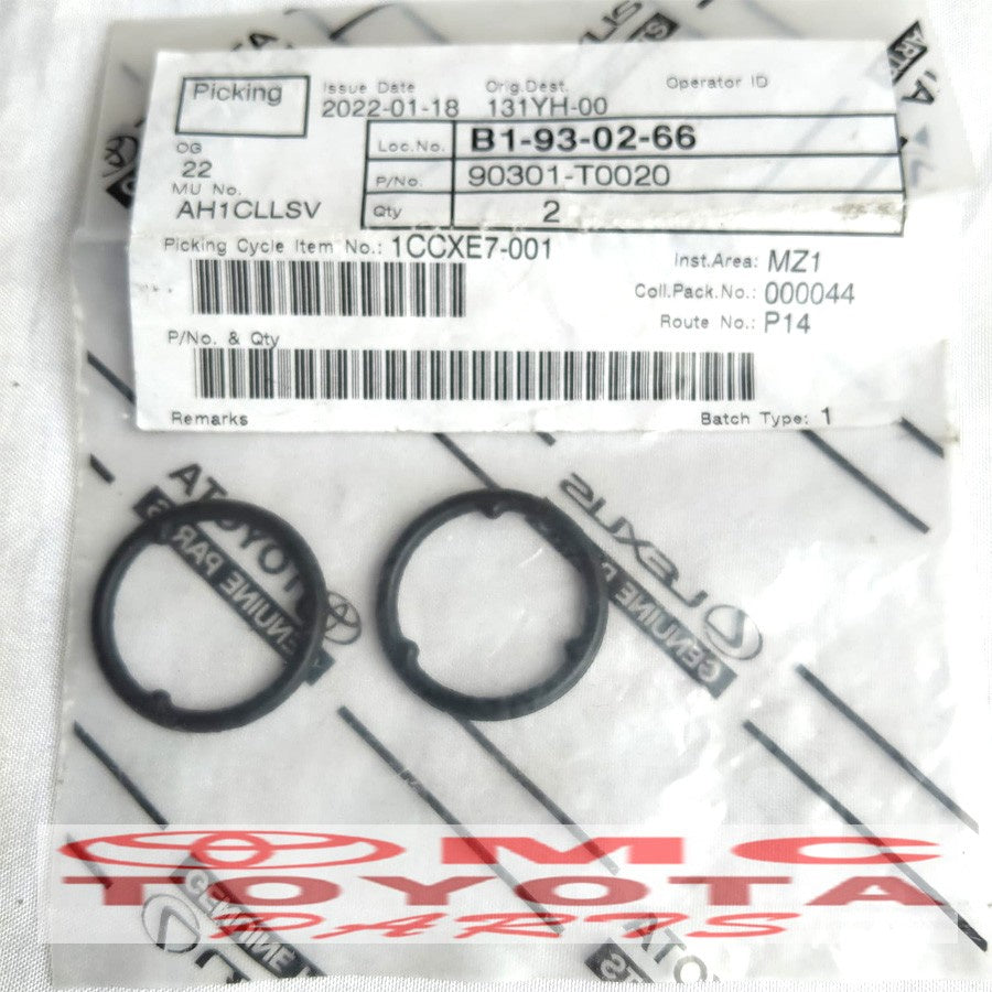 O Ring Timing Cover Oil Pump Innova Fortuner Hilux Hiace 90301-T0020
