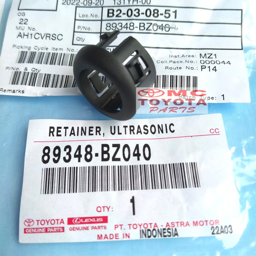 Cover Tutup Ring Sensor Mundur Parkir Agya Ayla Calya 89348-BZ040