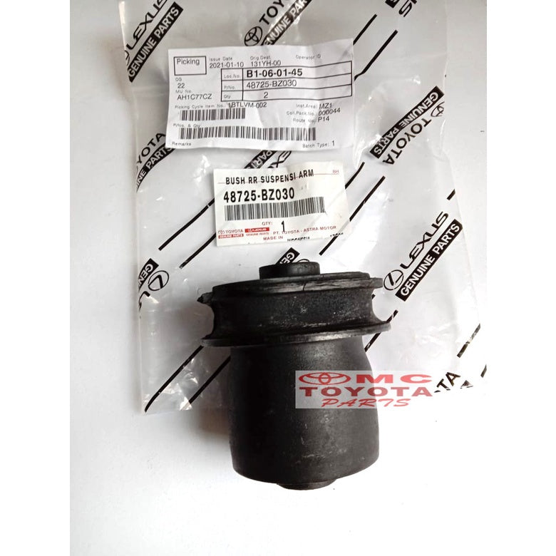 Karet Bush Bushing Arm Belakang Agya Alya 48725-BZ030