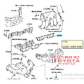 Paking Packing Gasket Manifold Kijang Kapsul Efi 17128-13020