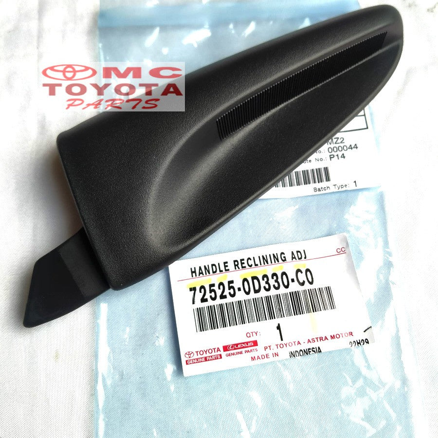 Handle / Stelan Jok Depan Kanan New Innova Fortuner 72525-0D330-C0