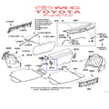 Tutup Cover Back Door Belakang Kiri Altis 58774-02120