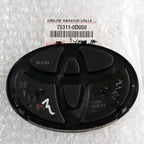 Emblem Logo Depan Grill Grille Radiator Toyota Yaris Bakpao 2006 2007 2008 2009 2010 2011 2012 Original Toyota75311-0D050