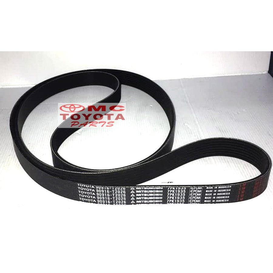 Tali Kipas Fan Van V Belt Camry Hybrid Alphard Vellfire ANH20 Harrier ACU30 7-PK-1935  90916-T2026