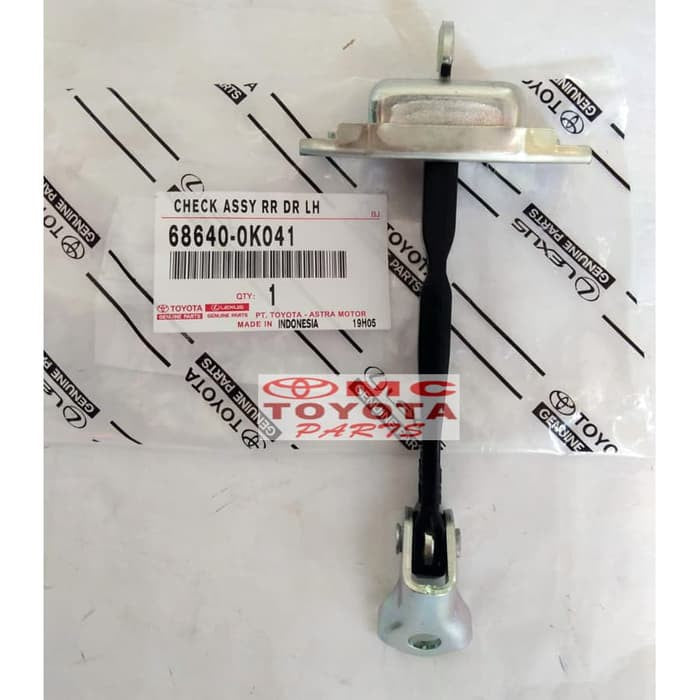 Stopper Check Door Pintu Belakang Kiri Innova Fortuner 68640-0K041