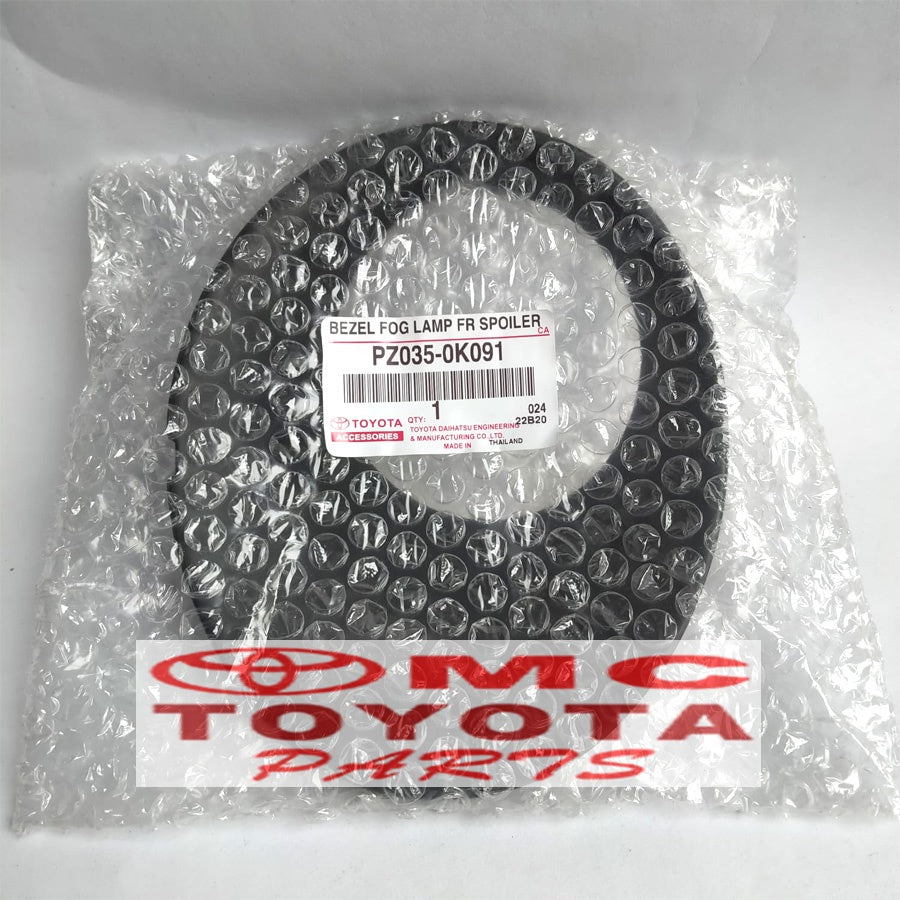 Cover Foglamp  Ring Bezel Fog lamp Fortuner TRD VNT 2012-2015 Depan Kanan Kiri PZ035-0K091 PZ035-0K092