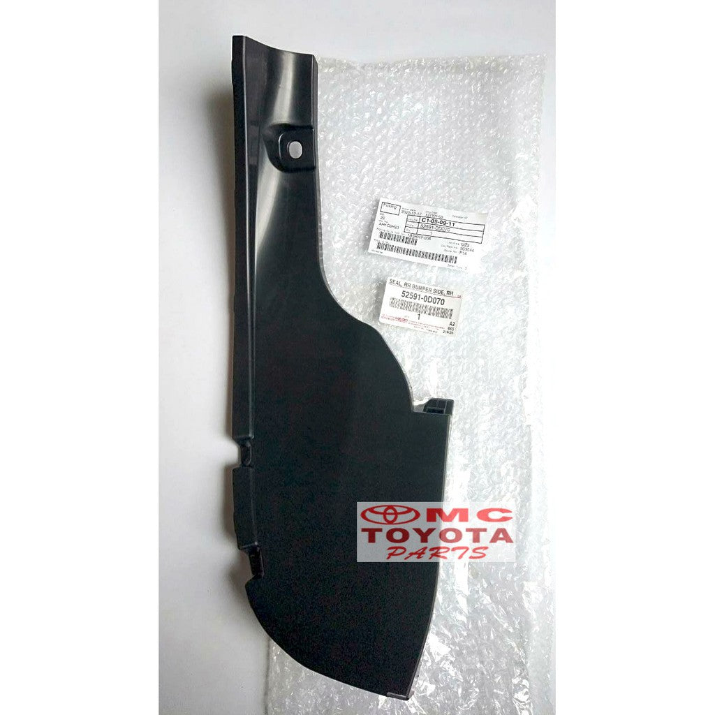 Liner Fender / Spakbor Belakang Kanan Yaris 52591-0D070