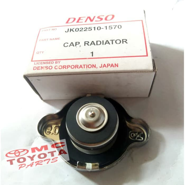 Tutup Cap Radiator Denso SMALL 0.9 Universal Toyota Kijang Starlet 022510-1570