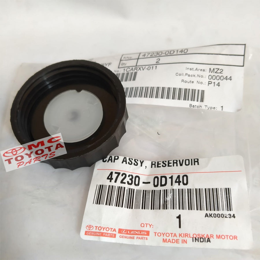 Tutup Minyak Rem Reservoir Etios 47230-0D140