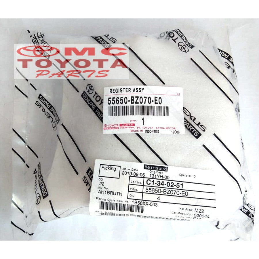 Grille Grill Gril Kisi-Kisi AC Depan Samping Avanza Xenia lama 55650-BZ070-E0