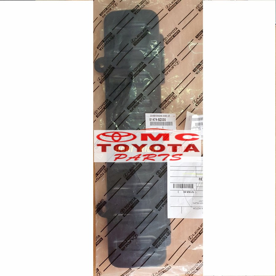 Tutup Cover Deck Dek Bawah Mesin Engine Kiri Grand Avanza Xenia 51474-BZ030