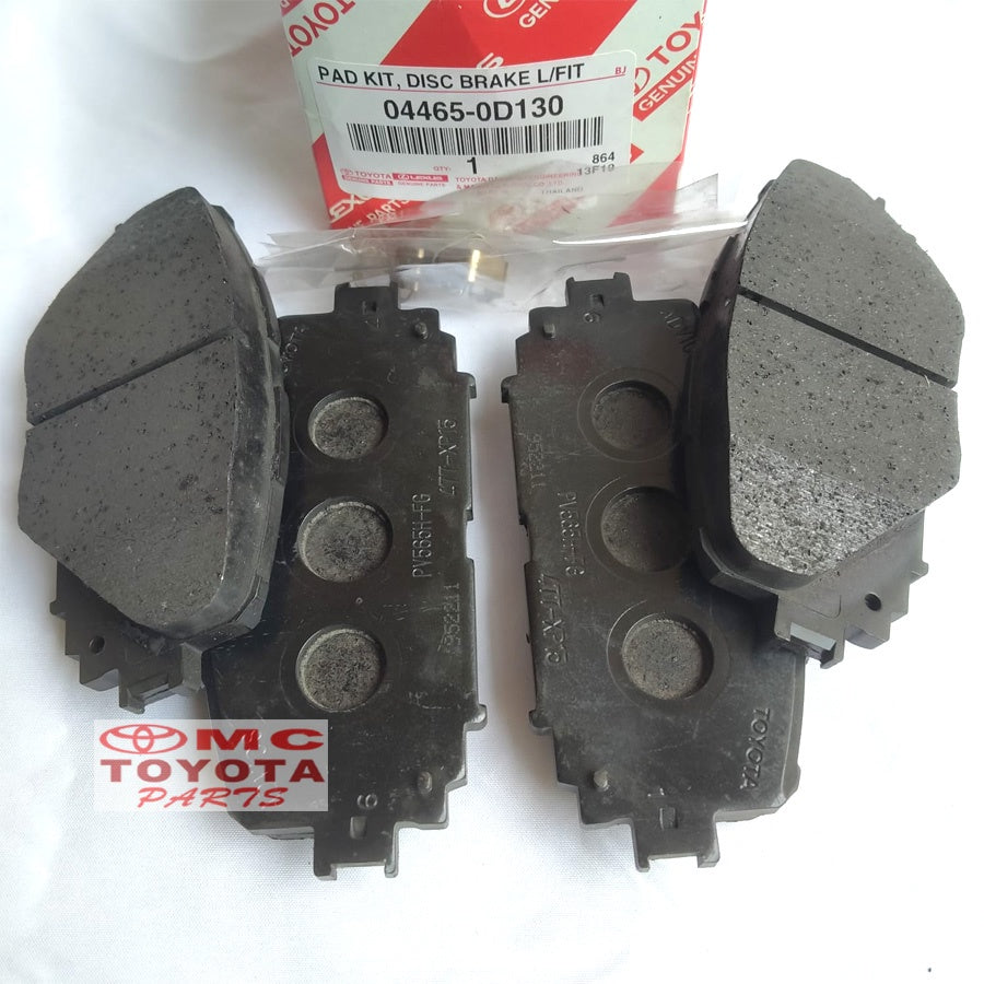 Kampas Rem Depan Brake Pad All New Yaris All New Vios Original 04465-0D130