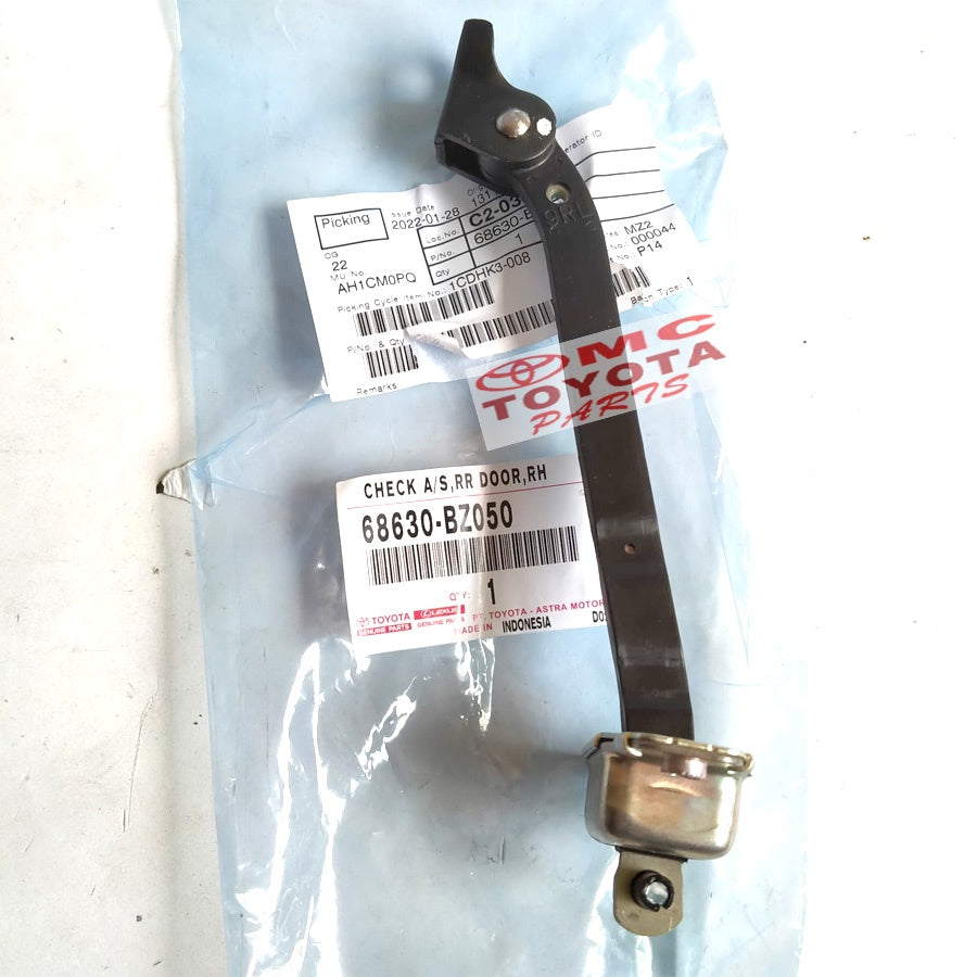 Stopper Check Door Pintu Belakang Tengah Kanan Rush Terios 68630-BZ050