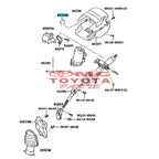 Tutup / Support Steering Column Cover Yaris Vios 45289-0D020-B0