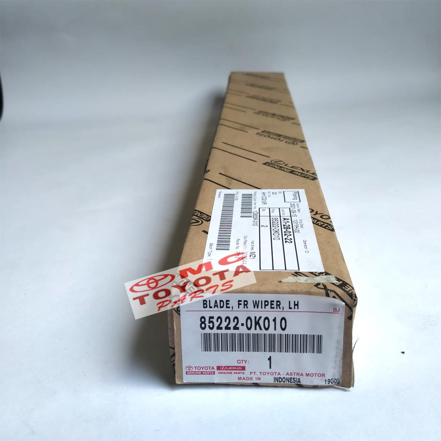 Wiper Blade Depan Kiri Fortuner Rush Hilux Terios | 85222-0K010
