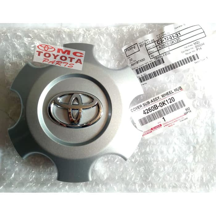 Tutup Dop Roda Cover Wheel Hilux Double Cabin 4260B-0K120