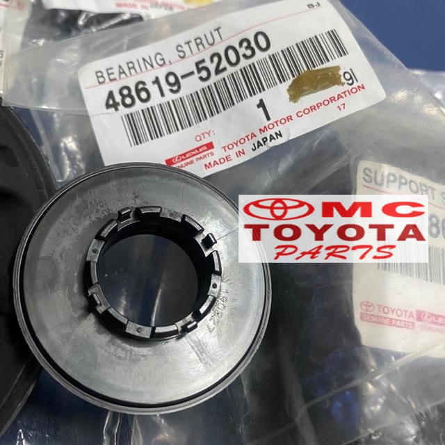 Bearing Depan Shockbreaker All New Yaris Vios Sienta & Etios 2014-UP Cincin Kepala Support Shock Original 48619-52030