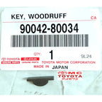 Key For Krankshaft Pulley / Spi Kruk As Avanza Xenia Vios 90042-80034