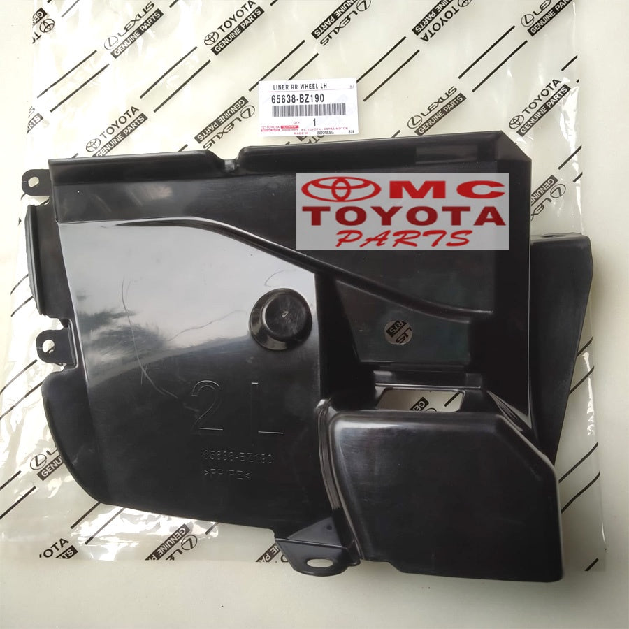 Liner Fender / Spakbor Belakang Kiri Agya Ayla 65638-BZ190