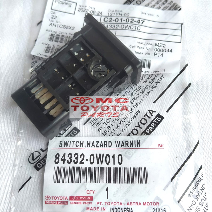 Switch Tombol Hazard Dyna Hino 84332-0W010