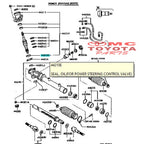 Seal Kit Power Steering Atas Corolla Great All New Starlet Twincam 90311-26003