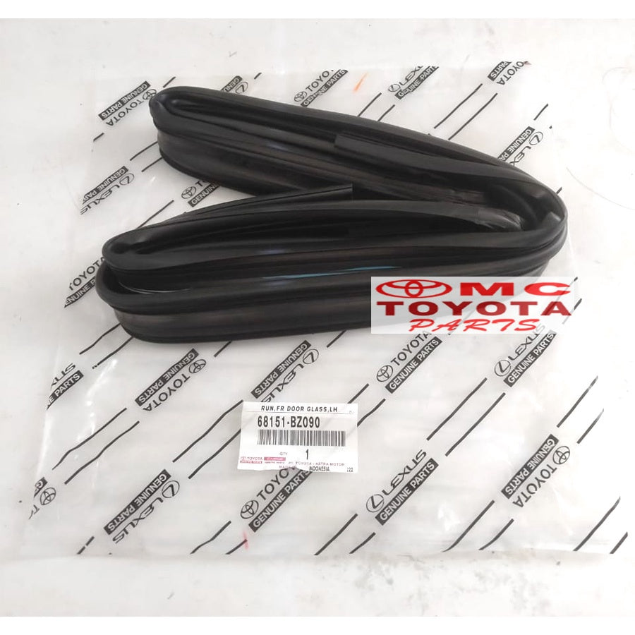Karet Channel Pintu All New Avanza Veloz Xenia 68141-BZ090 68151-BZ090 68142-BZ100 68152-BZ100