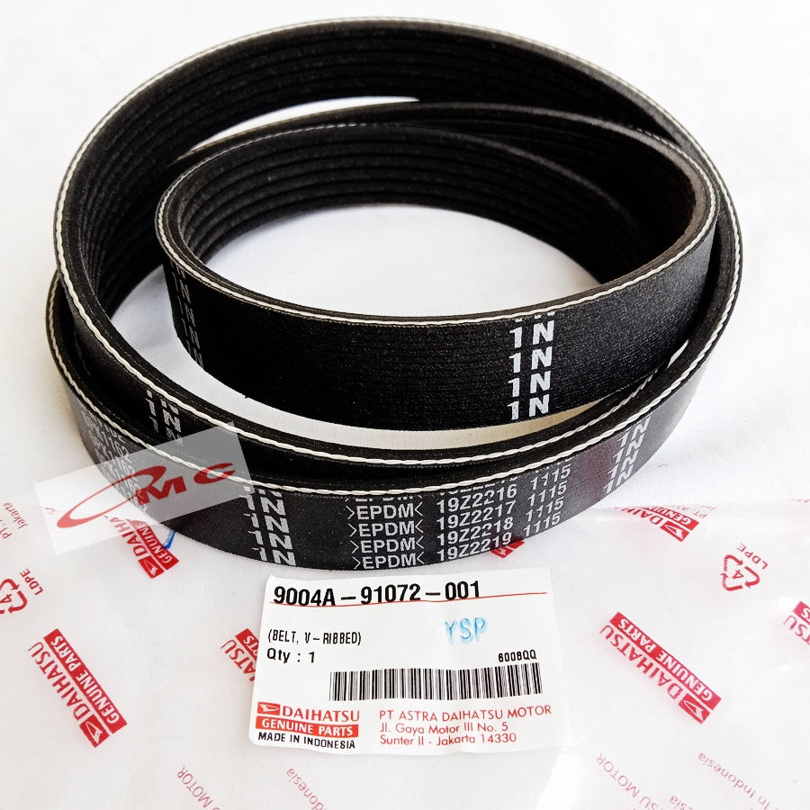 Tali Kipas (Fan/Van/V Belt) Calya Sigra Agya Ayla 9004A-91072-001