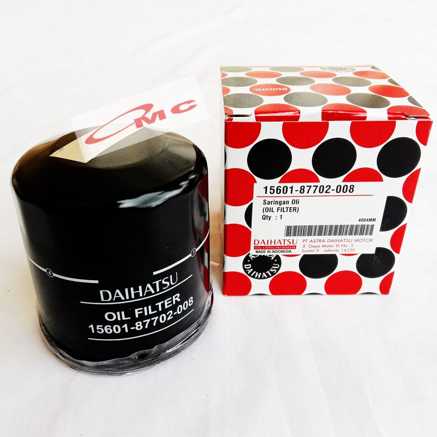 Filter Saringan Oli Daihatsu Taruna Xenia Terios Ayla Sigra Granmax Luxio  D15601-87702-008 Original Daiahatsu