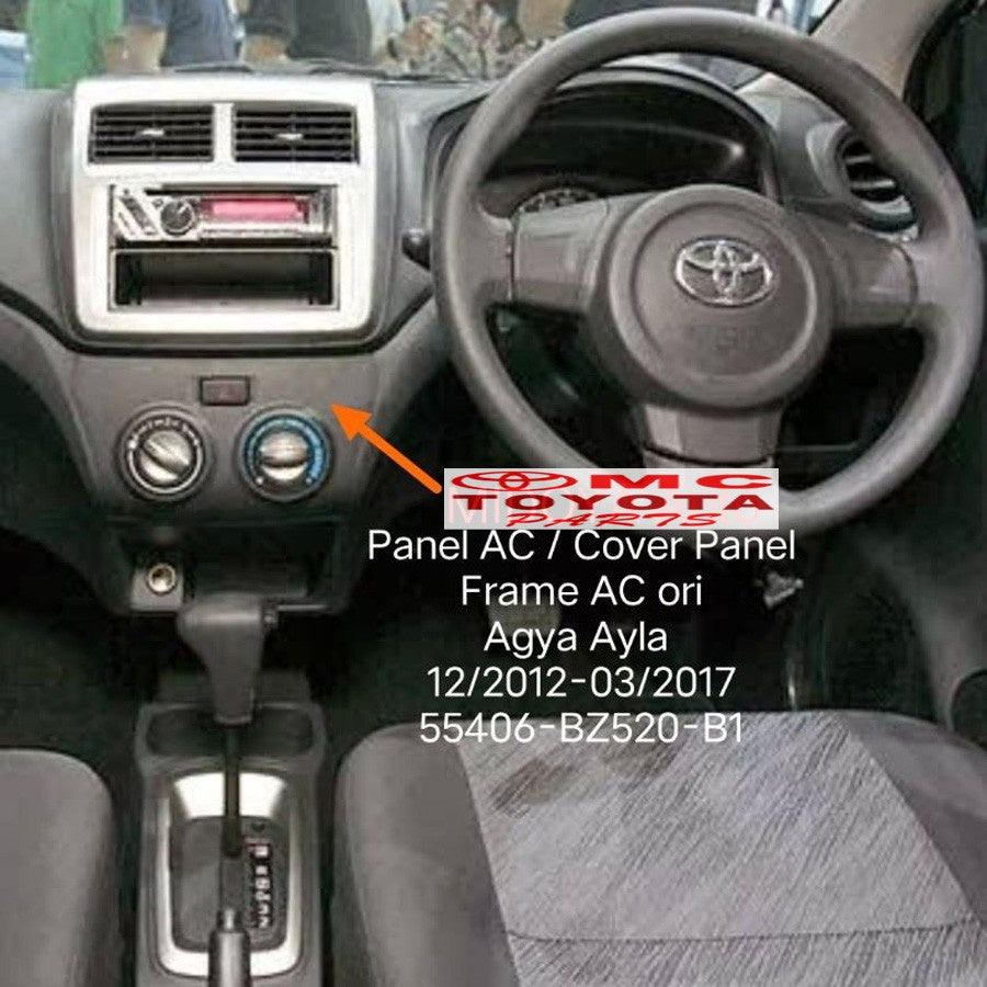 Cover Panel Frame AC Agya Ayla 55406-BZ520-B1