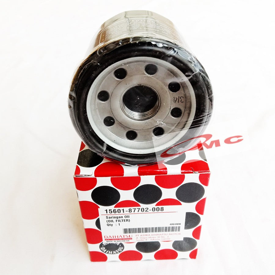 Filter Saringan Oli Daihatsu Taruna Xenia Terios Ayla Sigra Granmax Luxio  D15601-87702-008 Original Daiahatsu