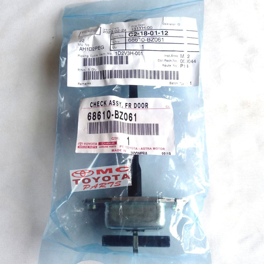 Stopper Check Door Pintu Depan Agya Ayla Calya Sigra 68610-BZ061