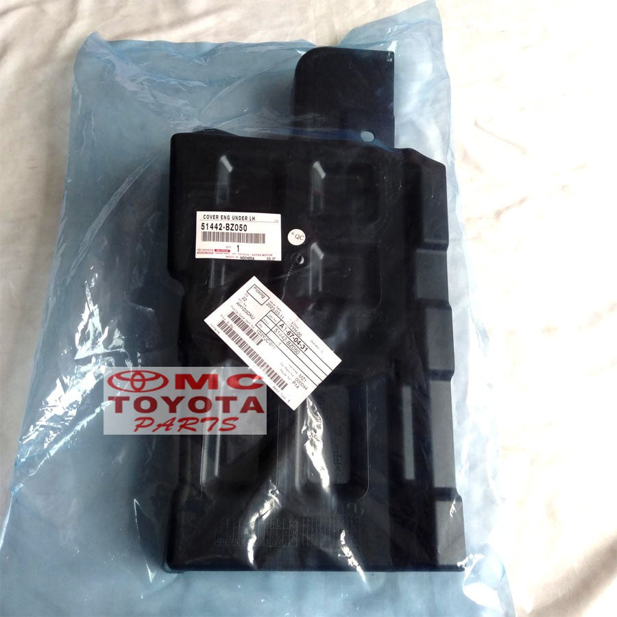 Tutup Cover Deck Dek Bawah Mesin Engine Kiri Toyota Agya Ayla 51442-BZ050