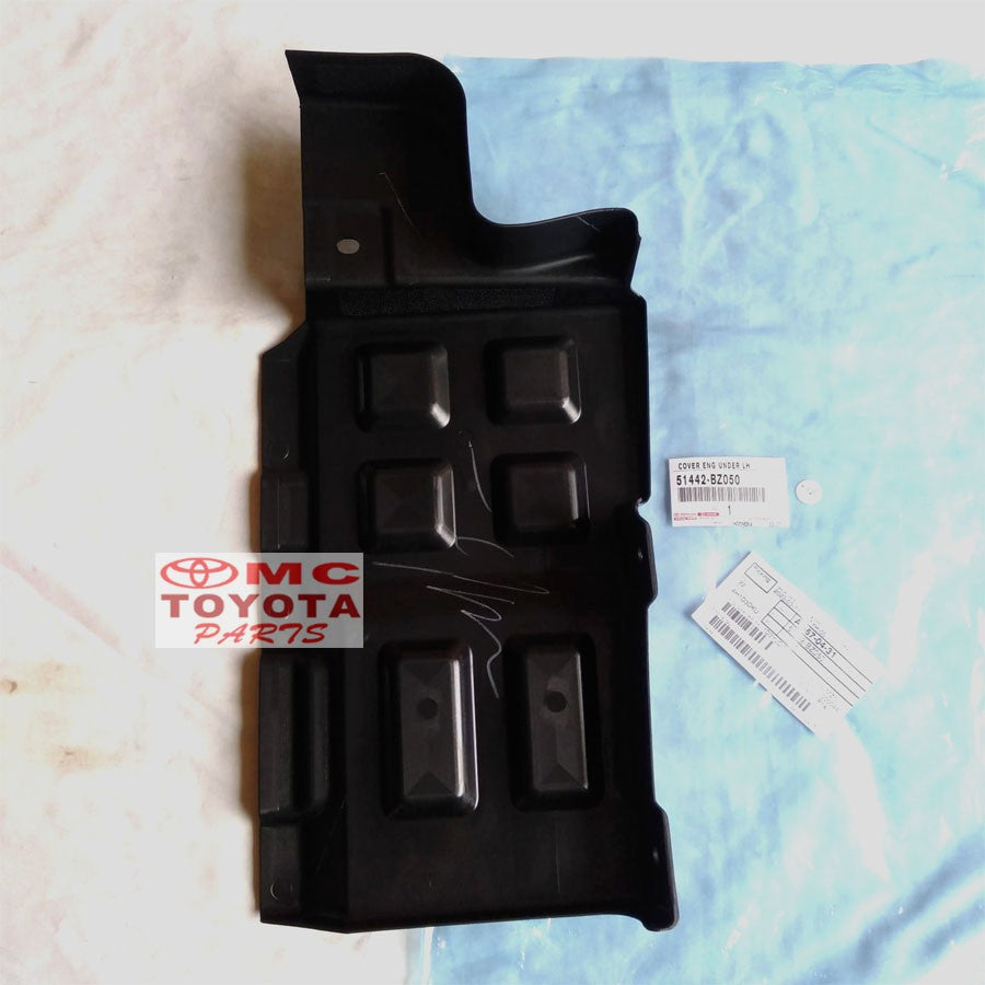 Tutup Cover Deck Dek Bawah Mesin Engine Kiri Toyota Agya Ayla 51442-BZ050