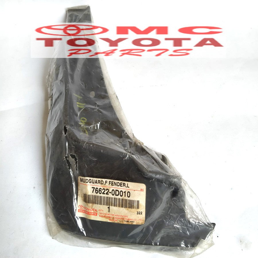 Karpet Lumpur / Mud Guard Depan Kiri Vios Old 76622-0D010