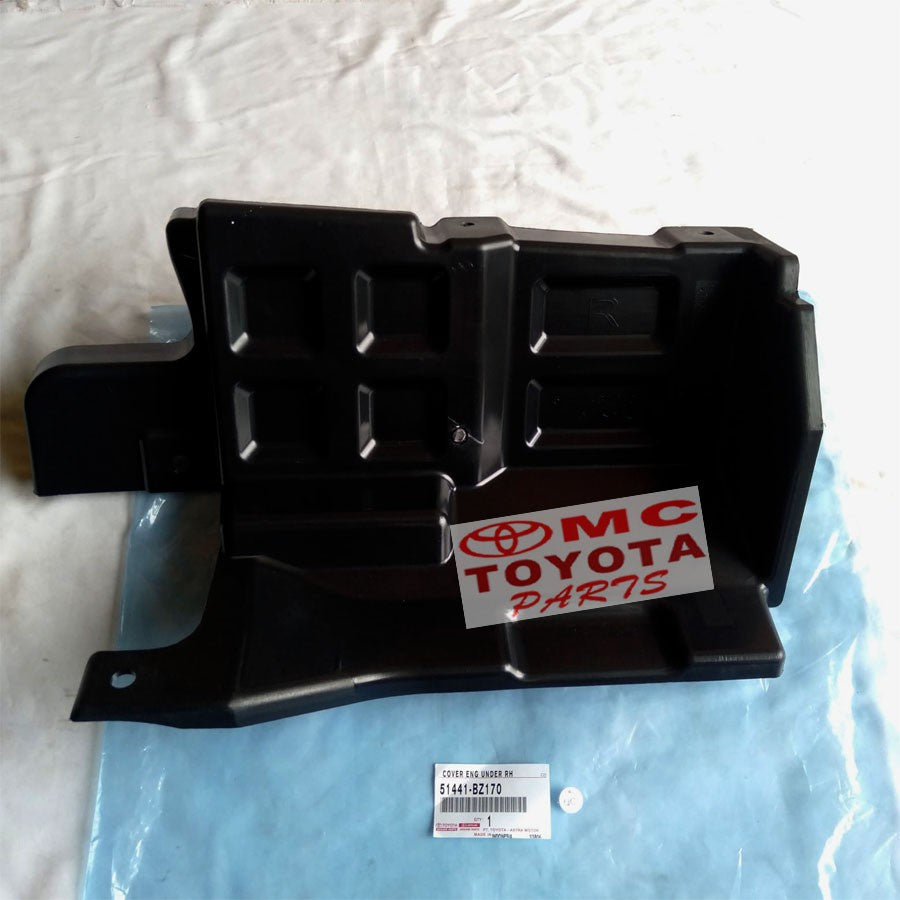 Tutup Cover Deck Dek Bawah Mesin Engine Kanan Agya Ayla 51441-BZ170