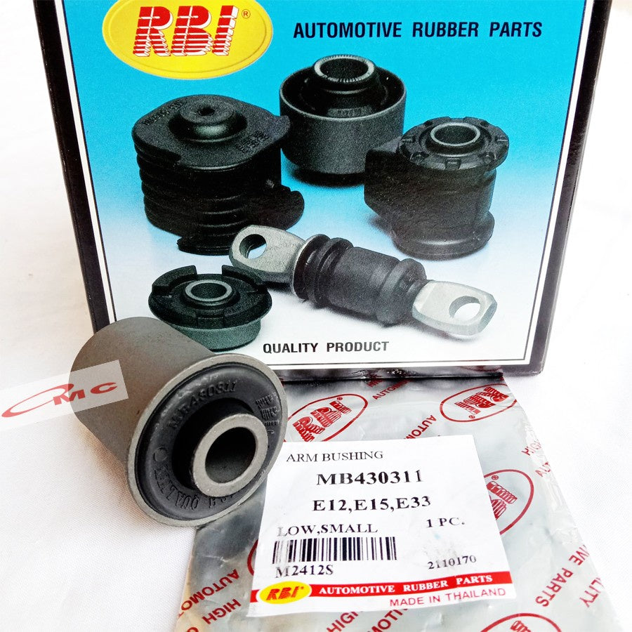 Karet Bushing Arm Roda Depan Kecil Mitsubishi Eterna MB430311-RBI