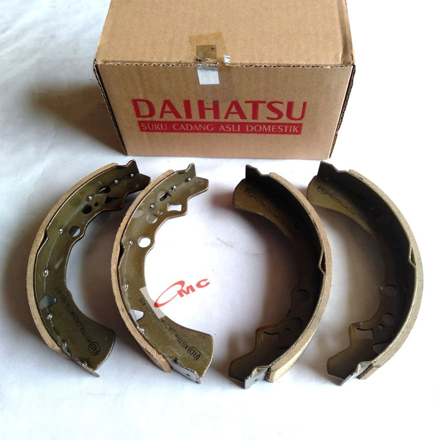 Brake Shoe Kampas Rem Belakang Daihatsu Sirion Zebra  S88/S89|ESPASS S91/S92 Daihatsu Genuine Parts 47430-87503-008